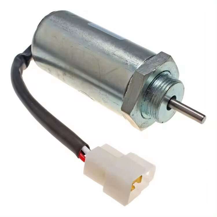 897183-0140 Stop Solenoid Compatible Hitachi Excavator EX50U w/ Isuzu Engine 12V
