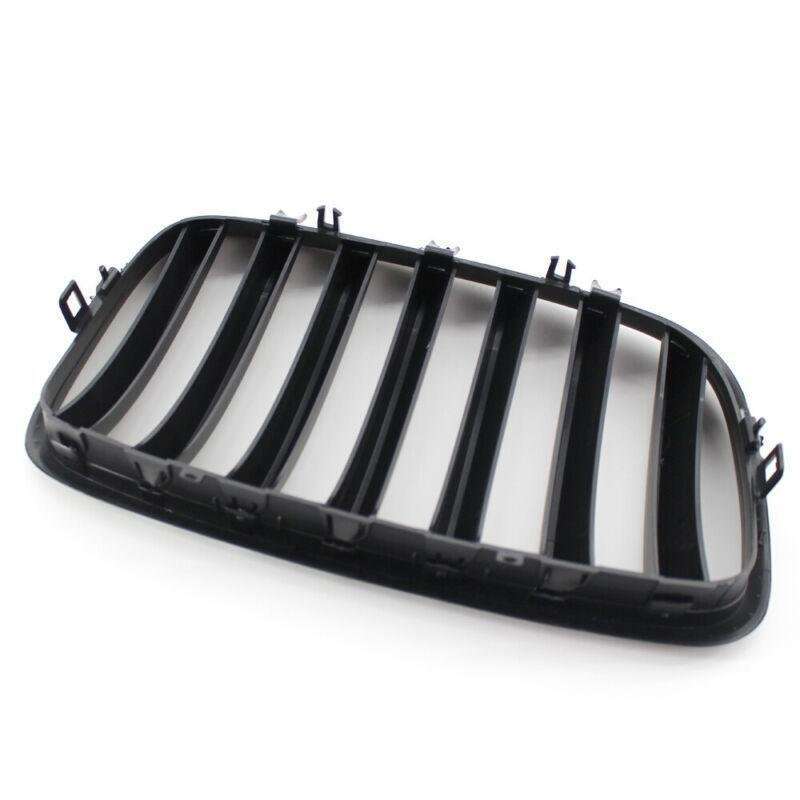 Pair of Matte Black Front Bumper Kidney Grille Fit For BMW E70 X5 E71 X6 07-14