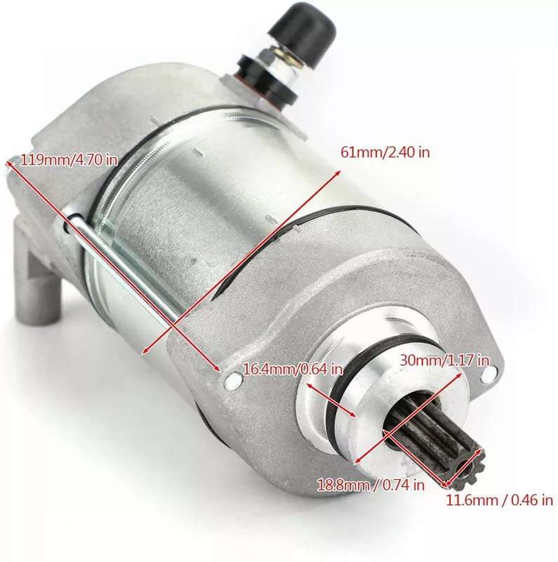 New Starter For Yamaha YZF-R1 YZF R1 / R1S 2004-2008 4C8-81890-00-00