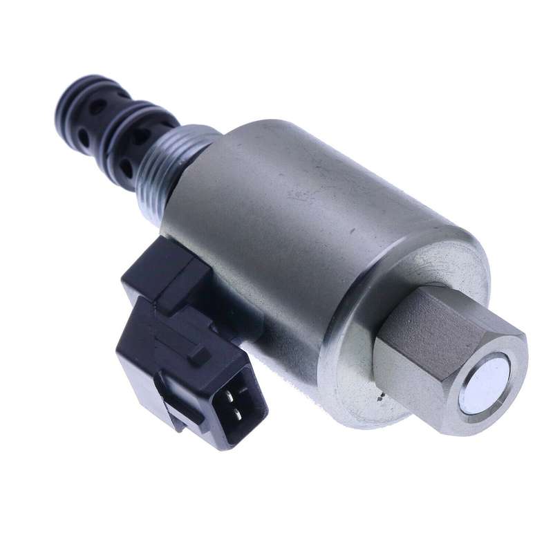 25-105200 12V Solenoid Valve Compatible with JCB Backhoe Loader 3DX 4C 4CN 4CX