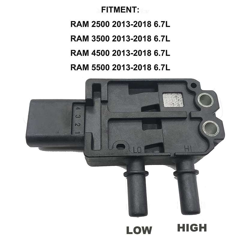68085750AB Exhaust Gas Differential Pressure Sensor 68085750AA for Cummins 6.7L