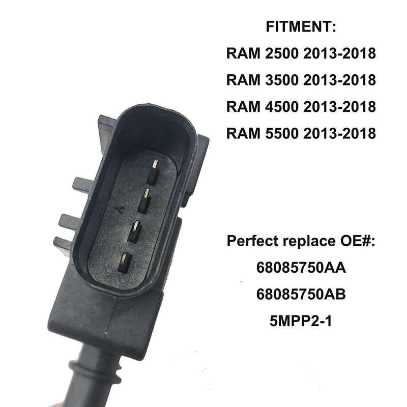 68085750AB Exhaust Gas Differential Pressure Sensor 68085750AA for Cummins 6.7L