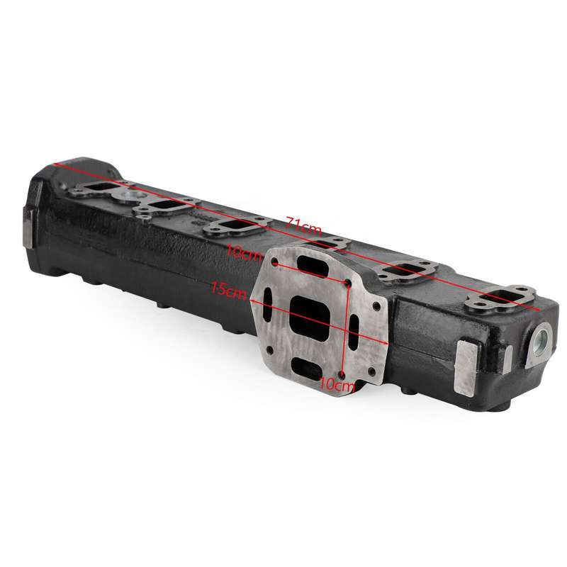4020065 Wet Marine Exhaust Manifold Compatible with Cummins 6B 6BT 6BTA Engine