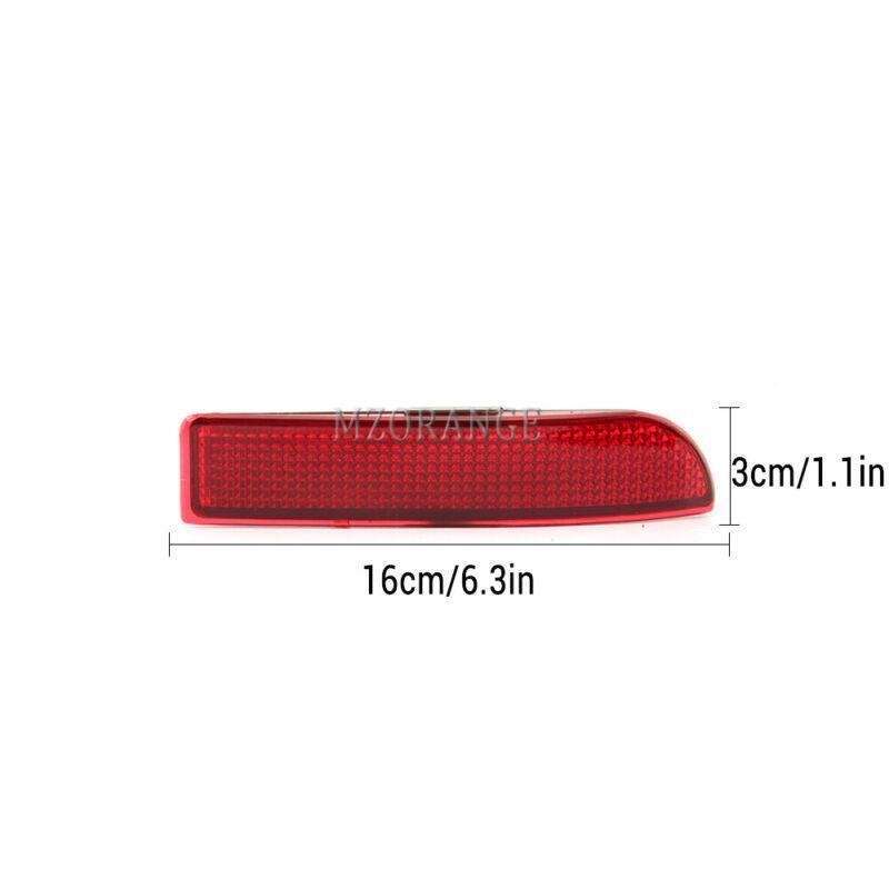 Left+Right Rear Bumper Light Reflector Lamp For Toyota RAV4 2006-2012 Lamp Cover