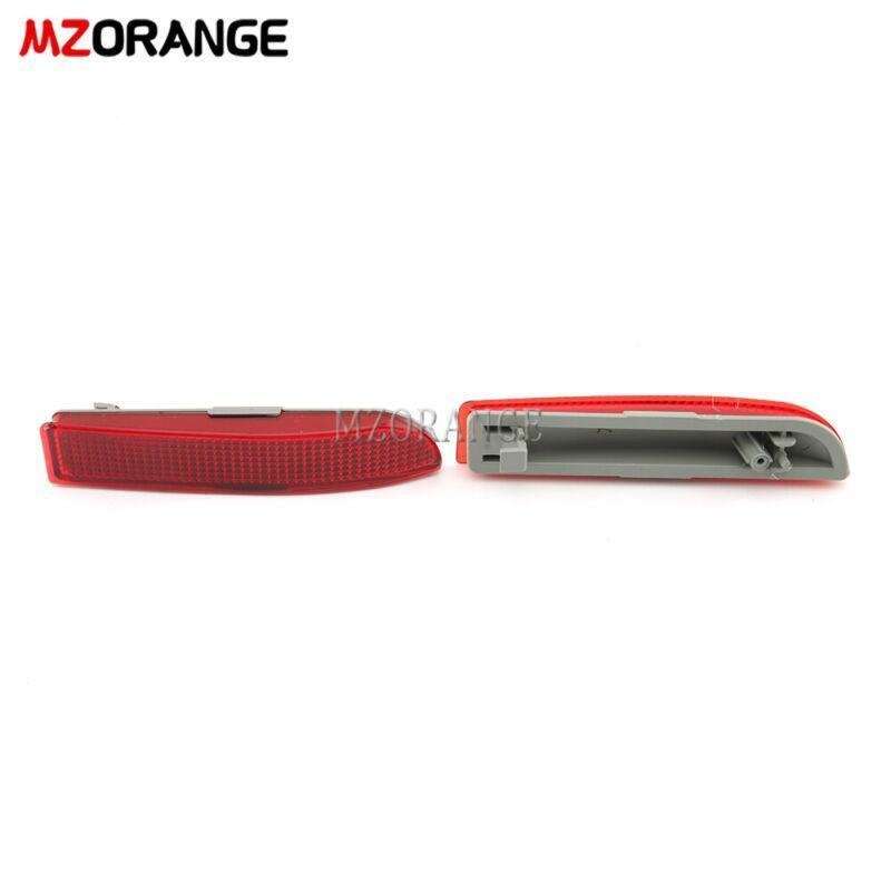 Left+Right Rear Bumper Light Reflector Lamp For Toyota RAV4 2006-2012 Lamp Cover