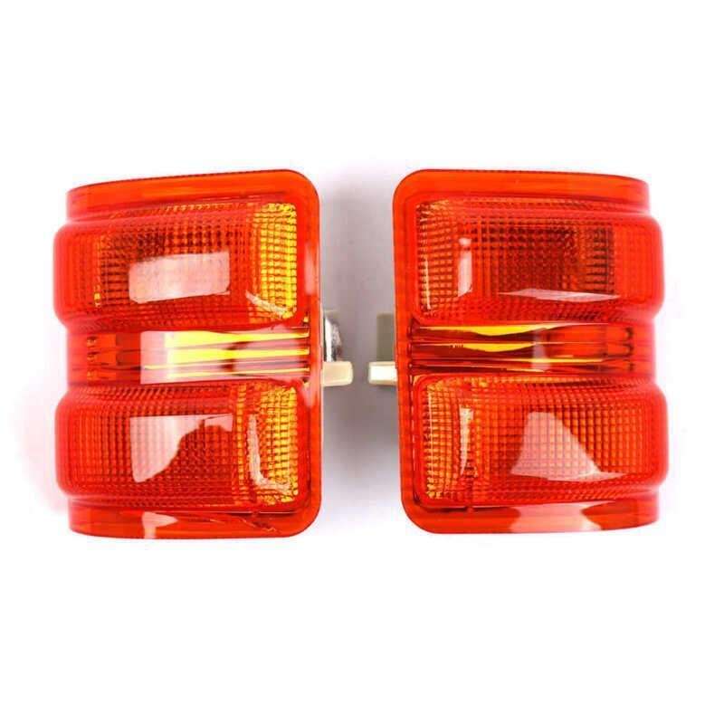 Mirror Turn Signal Light Lens For 2008-2016 Ford F-250 F-350 F250 F350 Pair