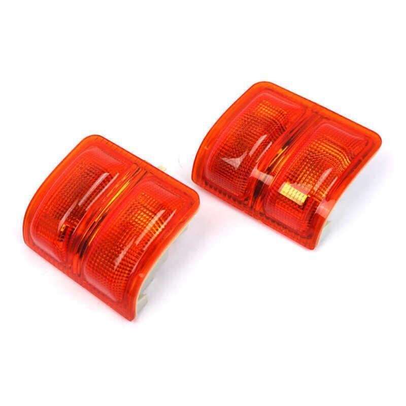 Mirror Turn Signal Light Lens For 2008-2016 Ford F-250 F-350 F250 F350 Pair