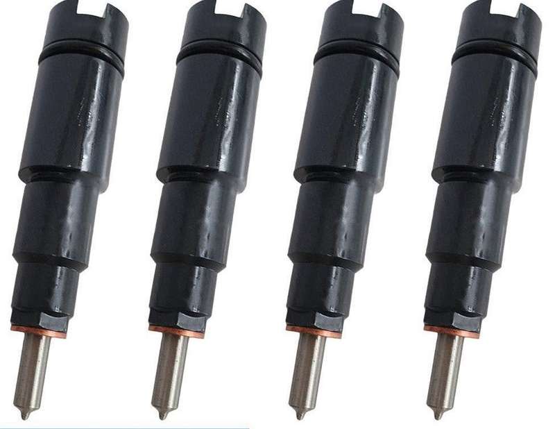 4Pcs Fuel Injector Nozzle Compatible with Cummins ISC 8.3L 0432191426 3948529