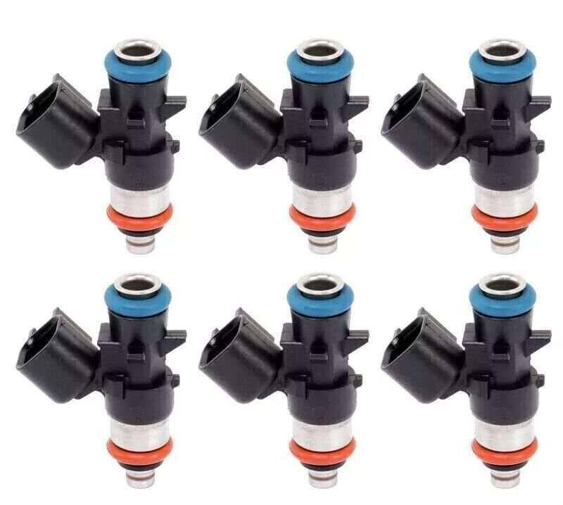 6X New Fuel Injectors 5184085AC Compatible with Chrysler Dodge Durango 3.6L V6
