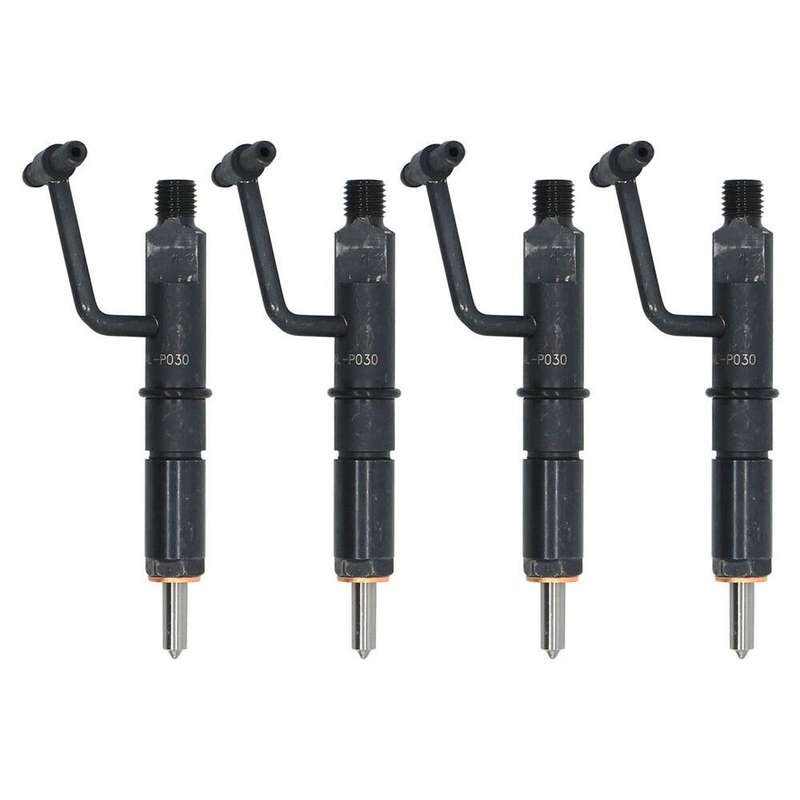 4x 4JB1 Fuel Injector Assy' Compatible with Mustang Bobcat 843 853 1213 960 2060