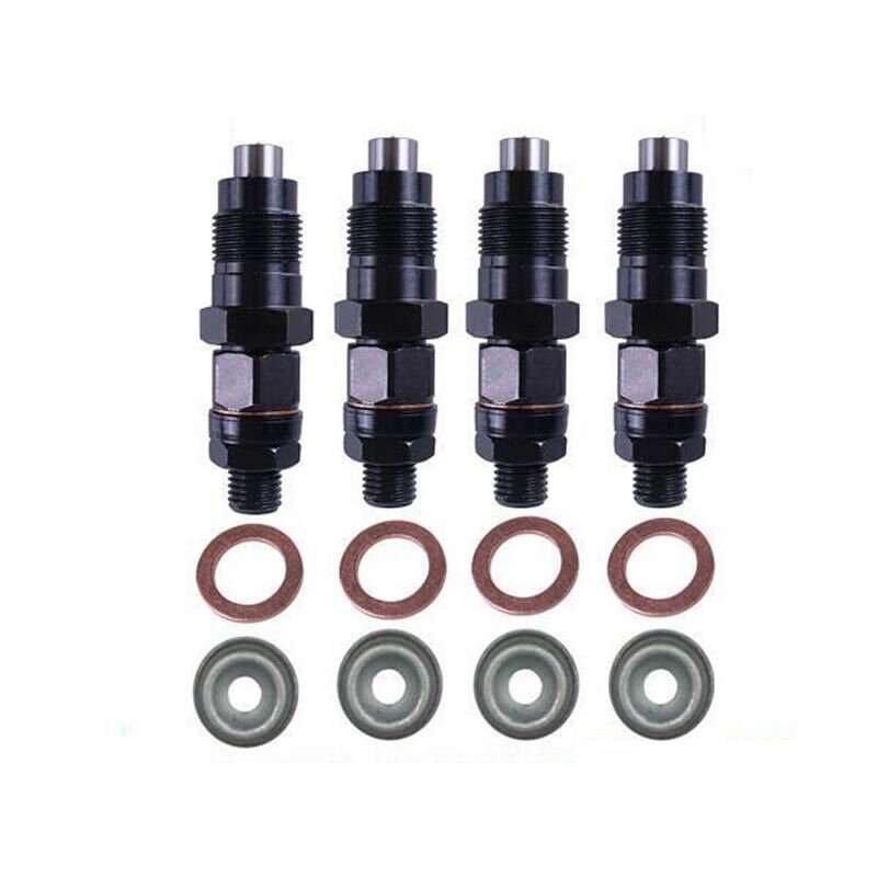 4x TD27 Fuel Injectors Compatible NISSAN NAVARA TD27 D21 2.7L Diesel 16600-43G23