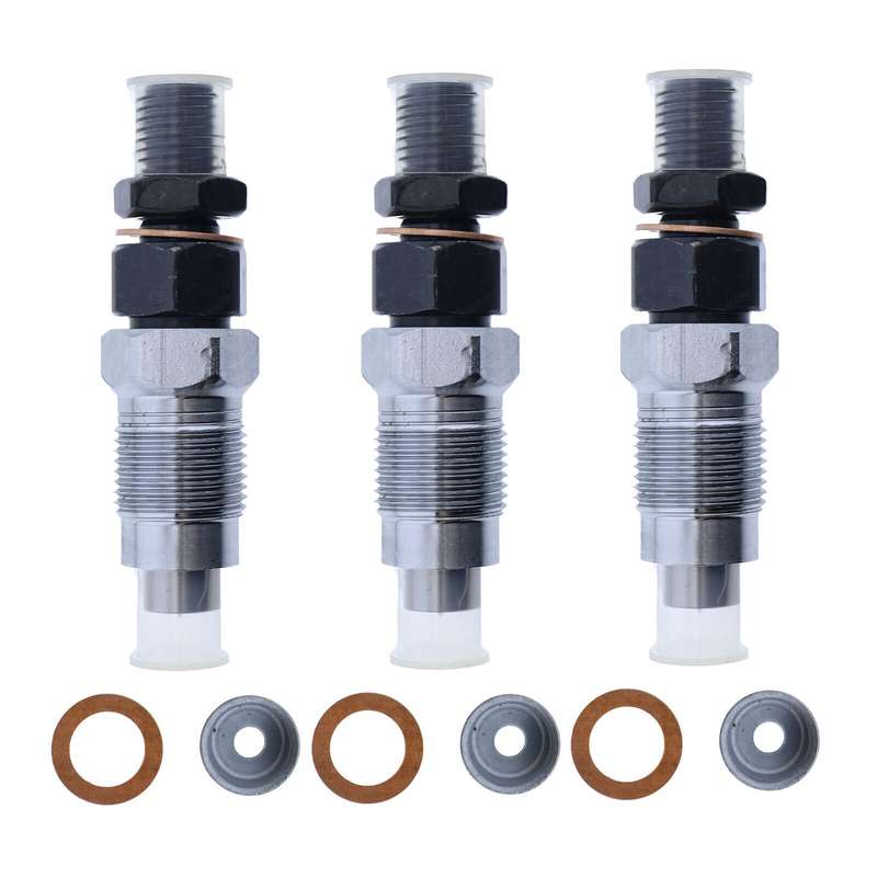 3X Fuel Injector Compatible Bobcat Excavator 325 328 329 463 Engine D1005 D1703