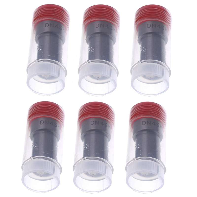 6X Fuel Injector Nozzle Compatible with Yanmar SK04-1 S/N 1GM10 2GM20B 3GM30