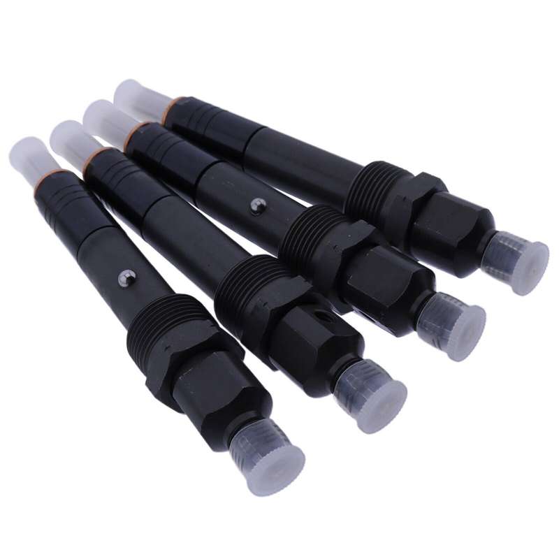 4Pcs Fuel Injector 185-5754 Compatible Caterpillar 3054 3054B Engine 416D 424D