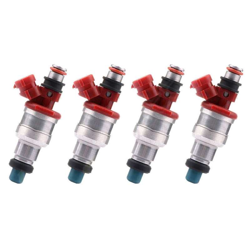 4Pcs Fuel Injectors Compatible with 89-95 Toyota 4Runner Pickup T100 22RE 2.4L