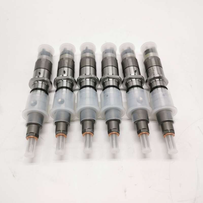 6X Fuel Injector 0445120272 Compatible with Cummins ISC 8.3L New Holland Engine