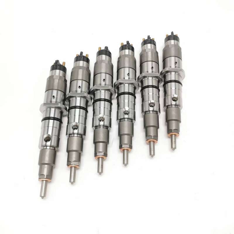 6X Fuel Injector 0445120272 Compatible with Cummins ISC 8.3L New Holland Engine