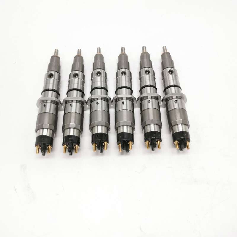 6X Fuel Injector 0445120272 Compatible with Cummins ISC 8.3L New Holland Engine