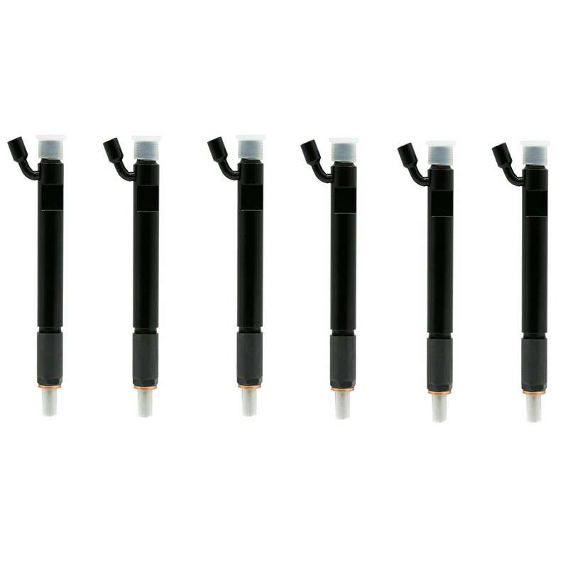 6Pcs Fuel Injectors C3283160 Compatible CUMMINS C8.3L 6C 6CT 6CTA 6CTAA Engine