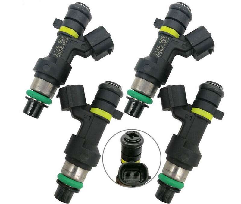 Compatible Nissan Versa Cube 1.8L NV Sentra 2.0L 4X Fuel Injectors 16600-EN200