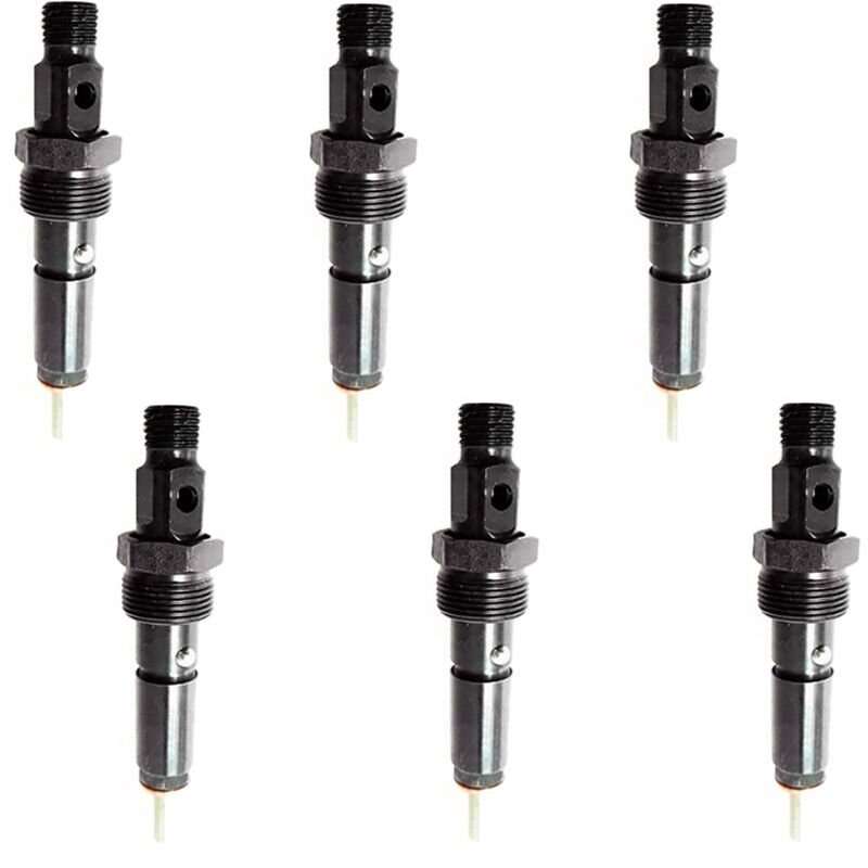 6 pcs Fuel Injector 3283576 3283562 Compatible Cummins 6B 6BT 6BTA 5.9 Engine