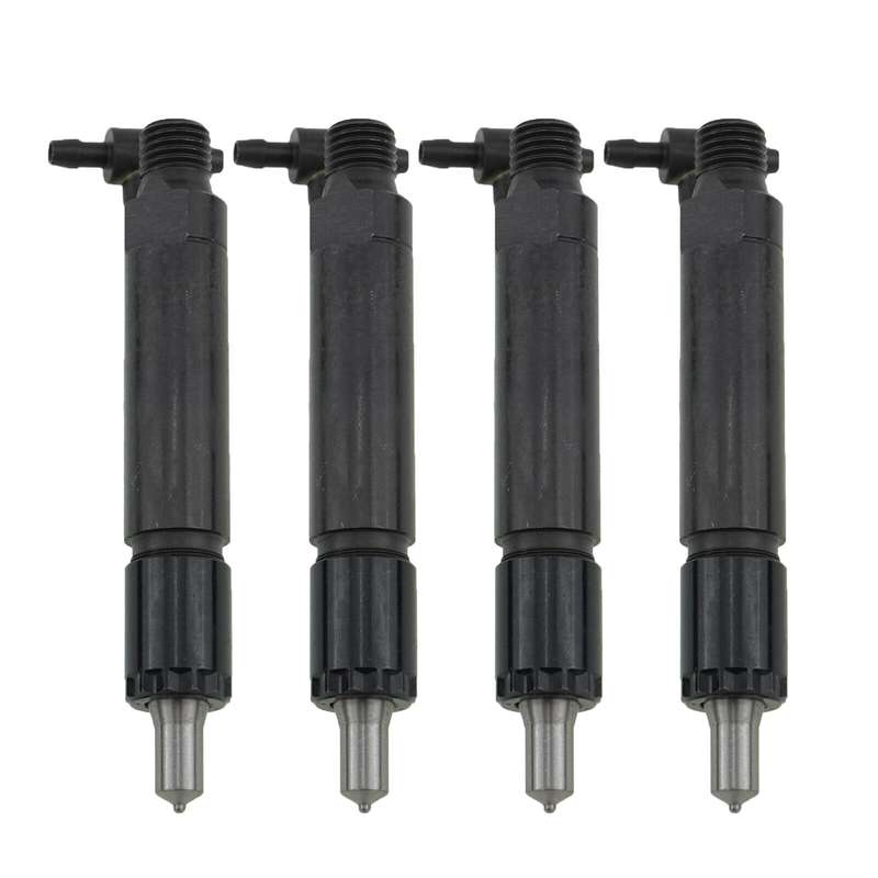4Pcs Fuel Injector 729902-53100 Compatible with Yanmar Engine 4TNE94 4TNE98