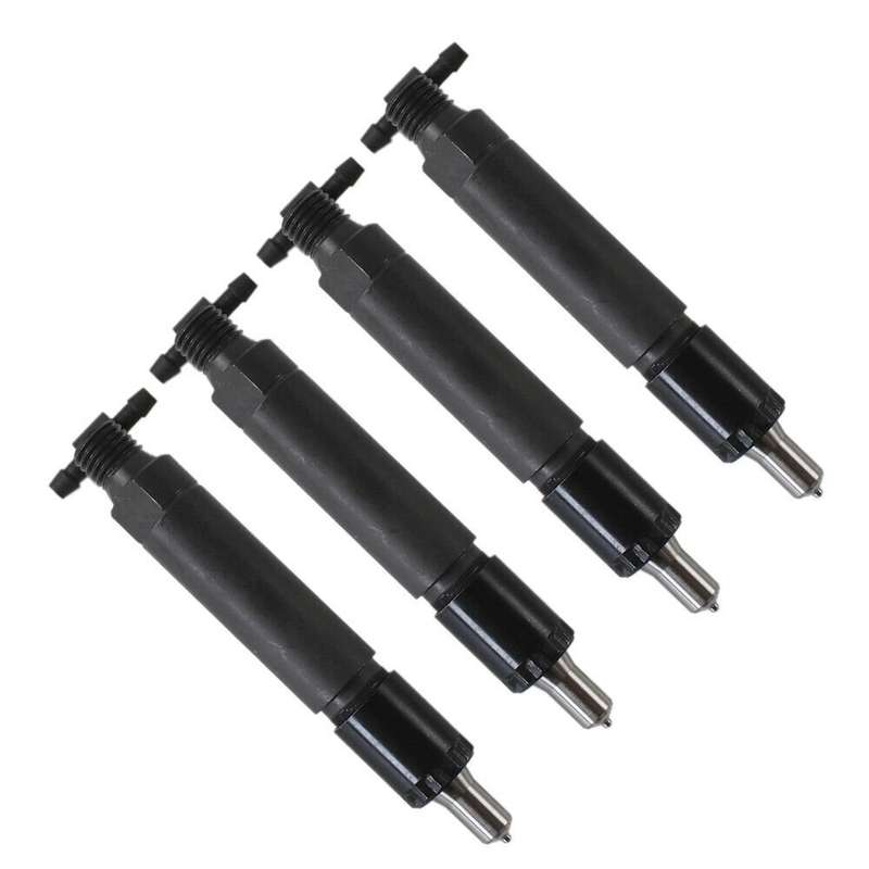 4Pcs 729671-53100 Fuel Injectors Compatible with Yanmar 4JH2-UTE 4JH2 Engine