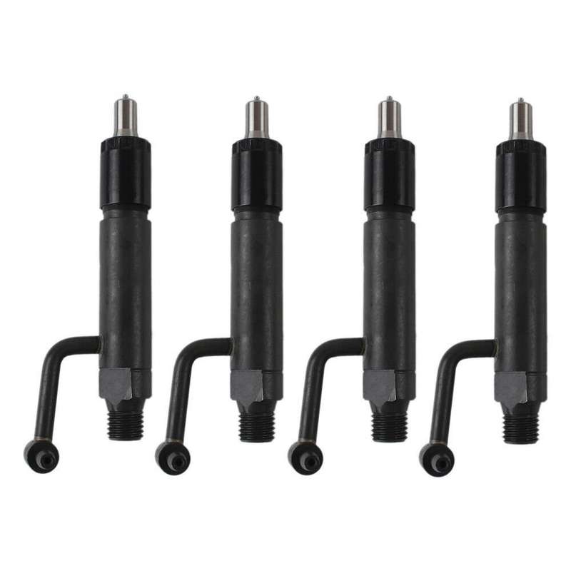 4Pcs 729671-53100 Fuel Injectors Compatible with Yanmar 4JH2-UTE 4JH2 Engine