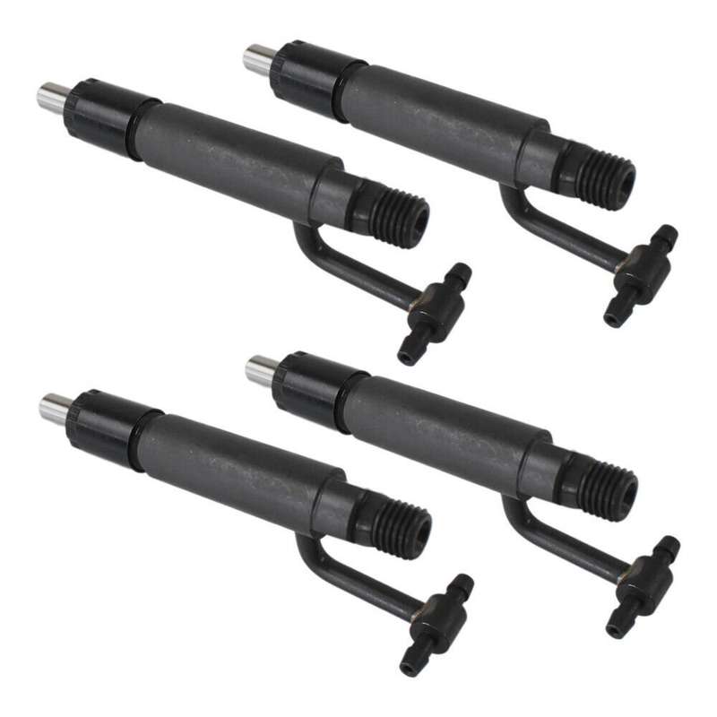4Pcs 729671-53100 Fuel Injectors Compatible with Yanmar 4JH2-UTE 4JH2 Engine