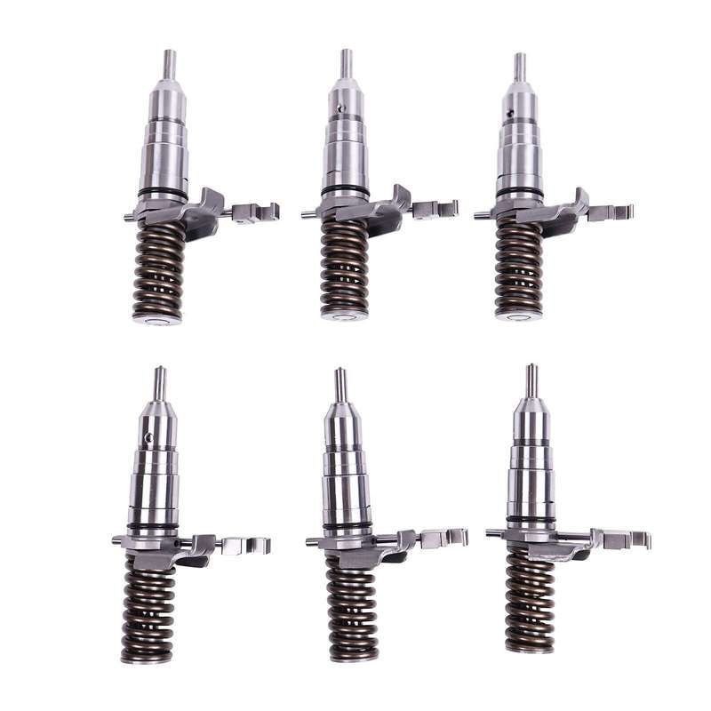 6X Fuel Injector 7E-9585 compatible with Caterpillar 320 918F IT28F Engine 3114