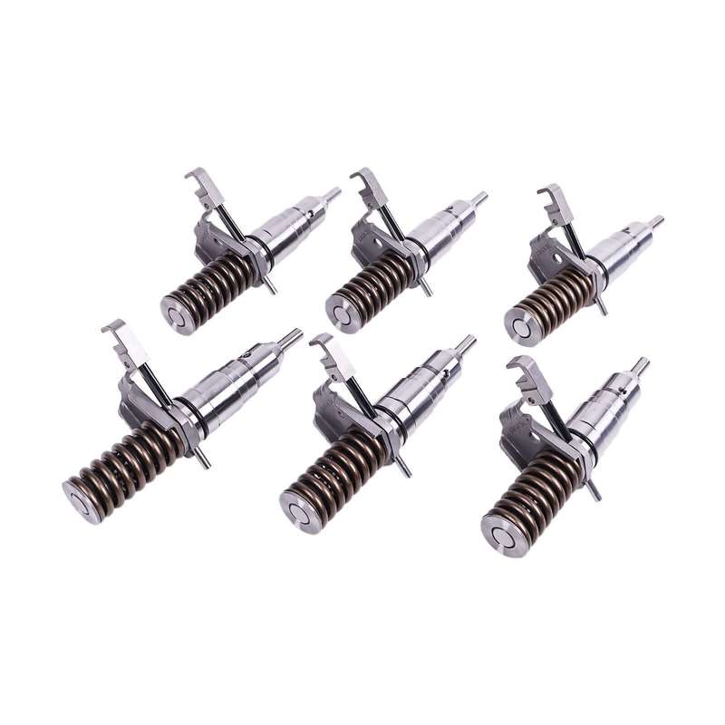 6X Fuel Injector 7E-9585 compatible with Caterpillar 320 918F IT28F Engine 3114