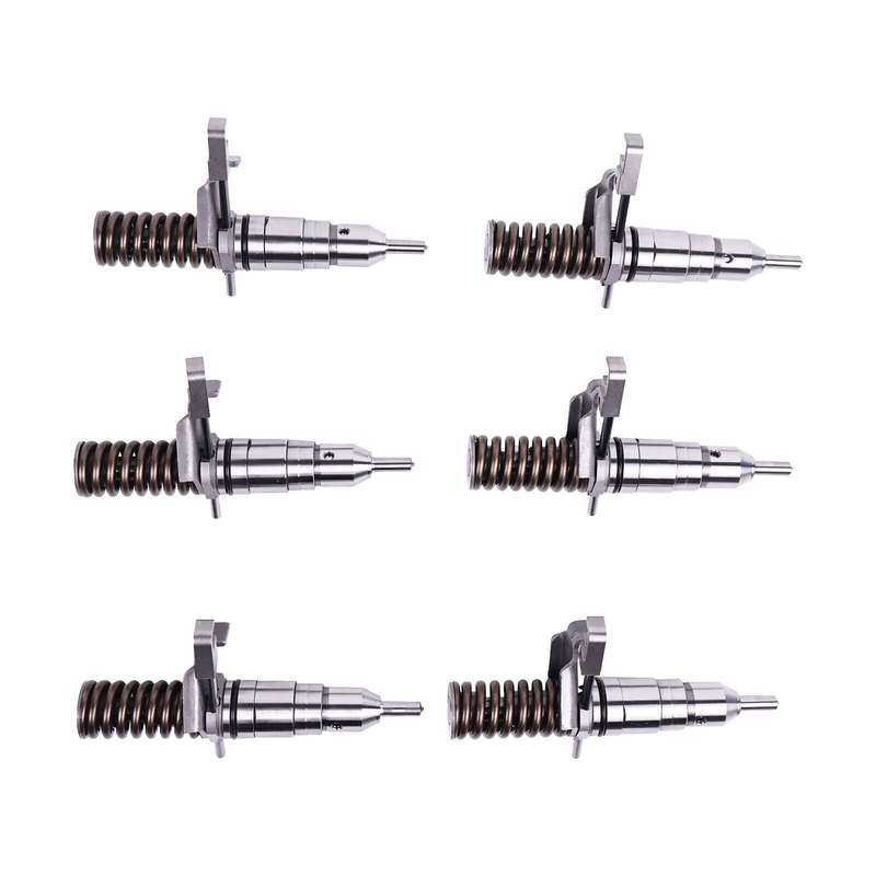 6X Fuel Injector 7E-9585 compatible with Caterpillar 320 918F IT28F Engine 3114