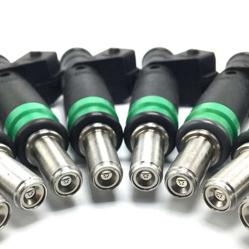 Set 8 Fuel Injectors Compatible 2004-2010 BMW X5 550i 545i 645Ci 650i 4.4L 4.8L