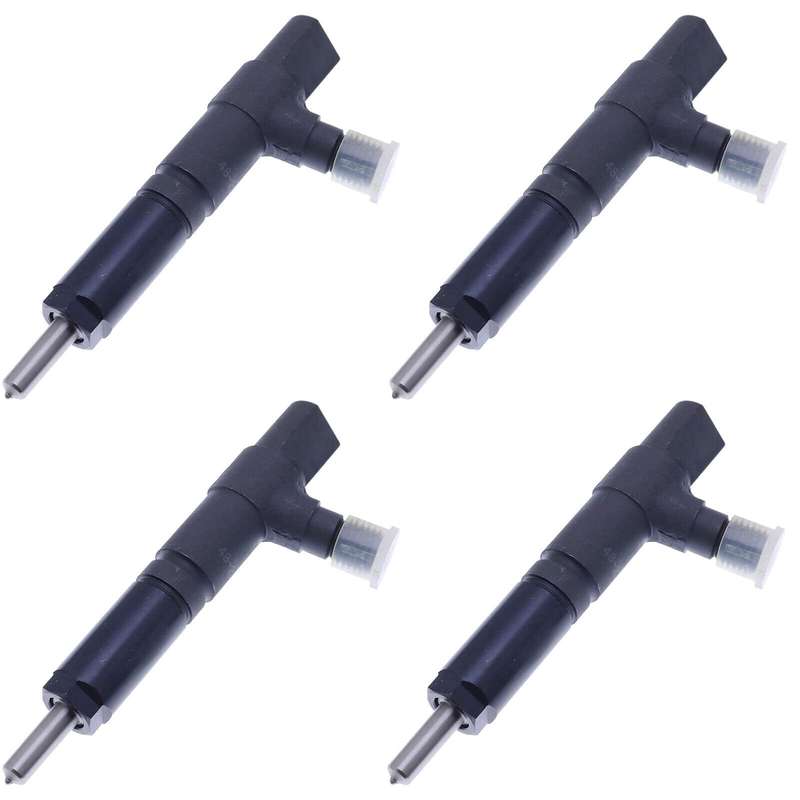 4X Fuel Injector 1G796-53000 Compatible with Kubota V2203 V2403 Engine