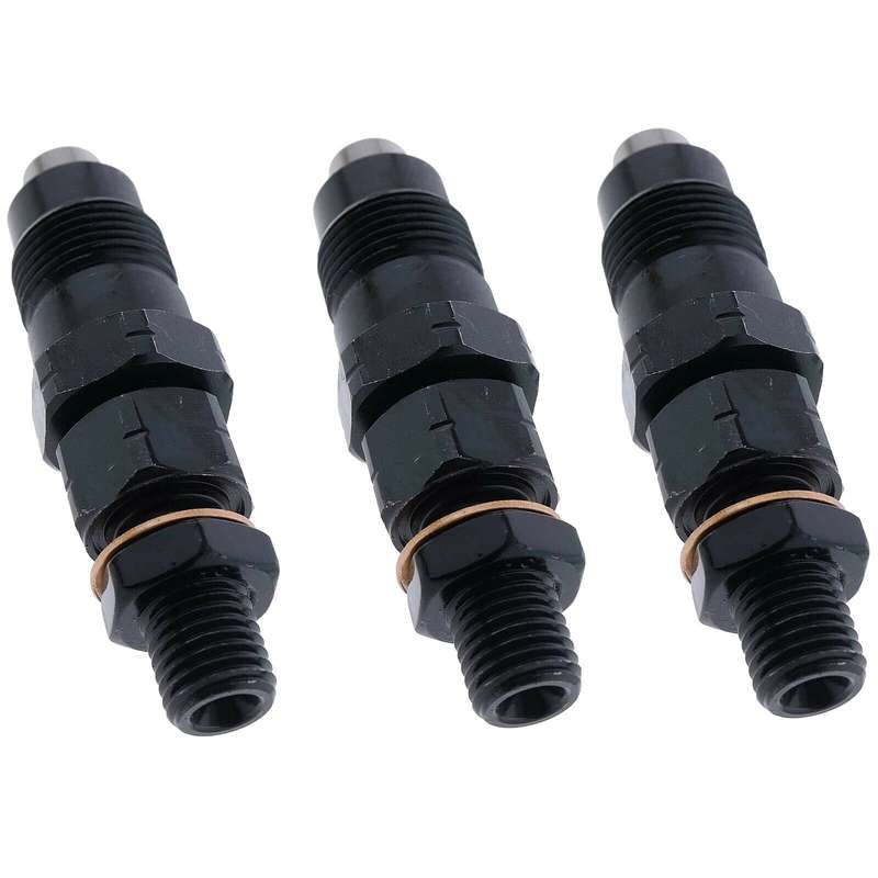 3xFuel Injector 119717-53001 129931-53000 Compatible Yanmar 3TNV76 4TNE92 Engine