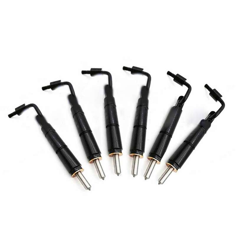 6pcs Fuel Injector 517706 Compatible with Caterpillar 3064 3066Engine E312B 320B