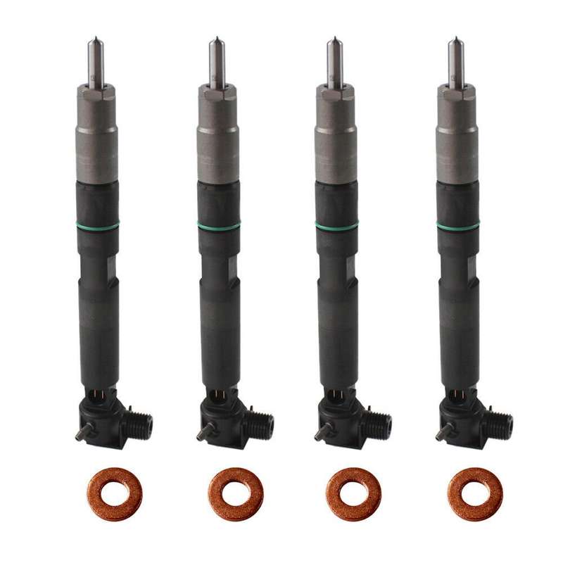 4x Fuel Injectors Common Rail Compatible Doosan Delphi 28337917 28240435 7030409