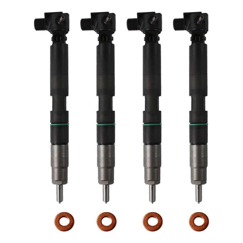 4x Fuel Injectors Common Rail Compatible Doosan Delphi 28337917 28240435 7030409