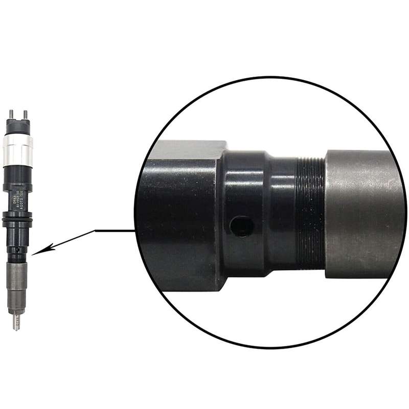 6XFuel Injector RE524369 Compatible DENSO John Deere 6081T Tractor Diesel Engine