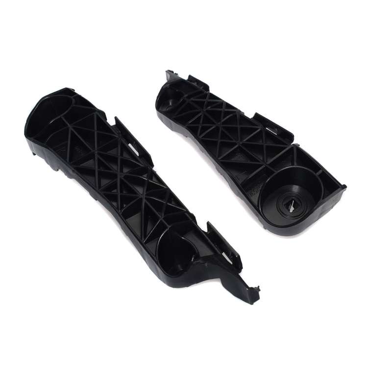 Front Left &amp; Right Bumper Bracket Mount Support Pair For Toyota RAV4 2006-2012