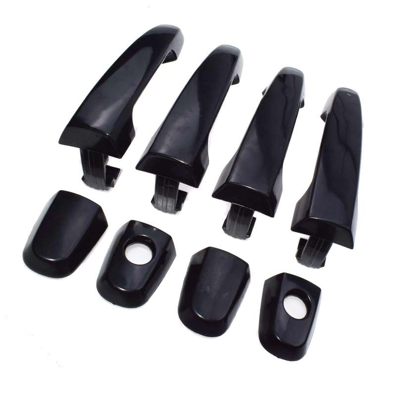 For TOYOTA Camry Outside Door Handle Front Rear Left Right Smooth Black New