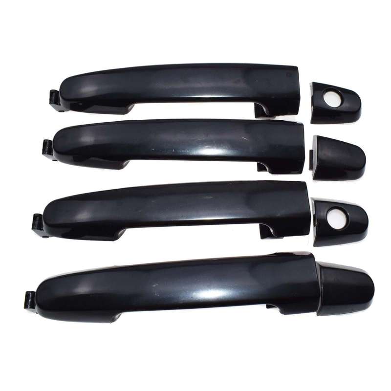 For TOYOTA Camry Outside Door Handle Front Rear Left Right Smooth Black New