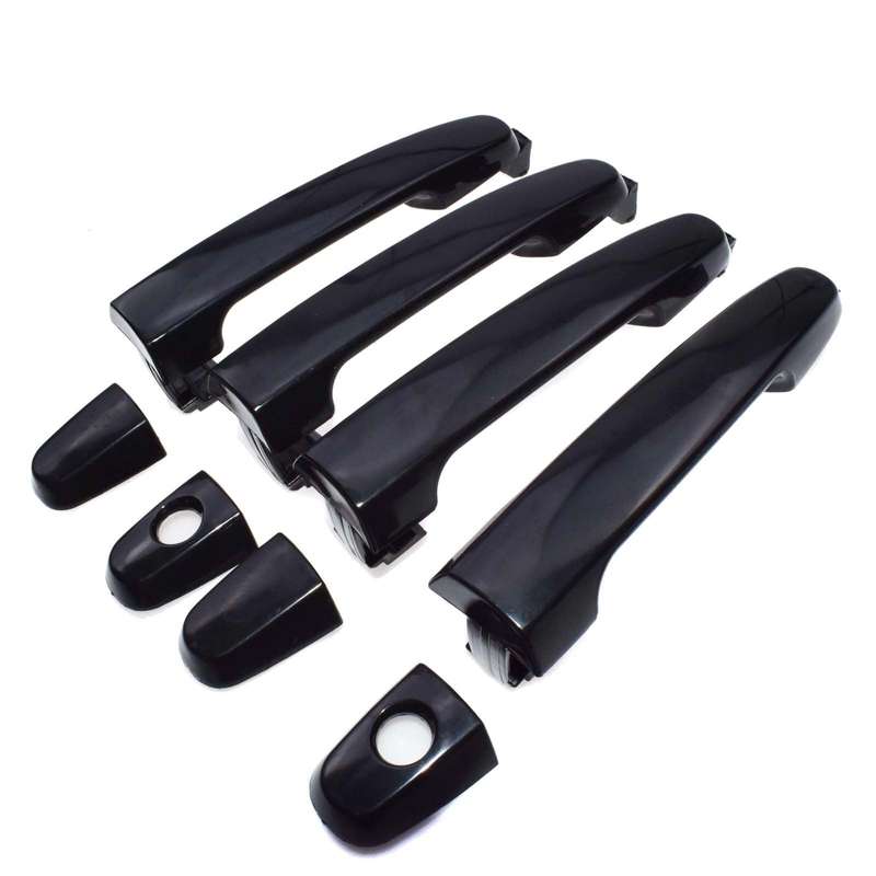 For TOYOTA Camry Outside Door Handle Front Rear Left Right Smooth Black New