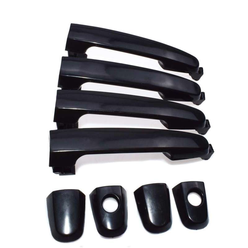 For TOYOTA Camry Outside Door Handle Front Rear Left Right Smooth Black New