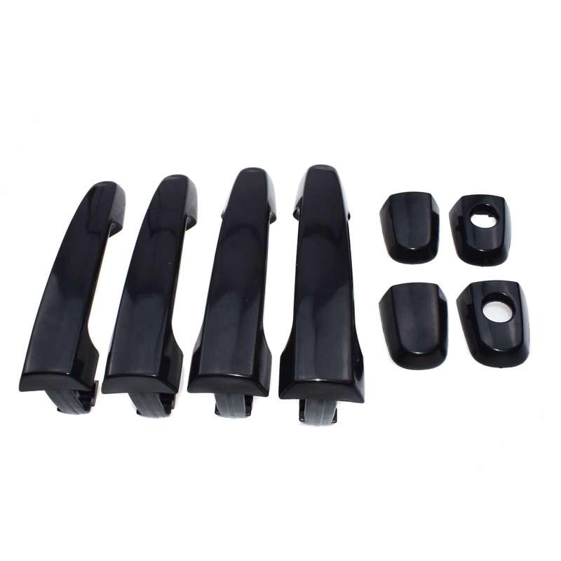 For TOYOTA Camry Outside Door Handle Front Rear Left Right Smooth Black New