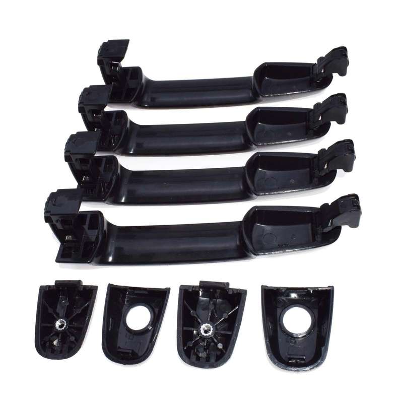 For TOYOTA Camry Outside Door Handle Front Rear Left Right Smooth Black New