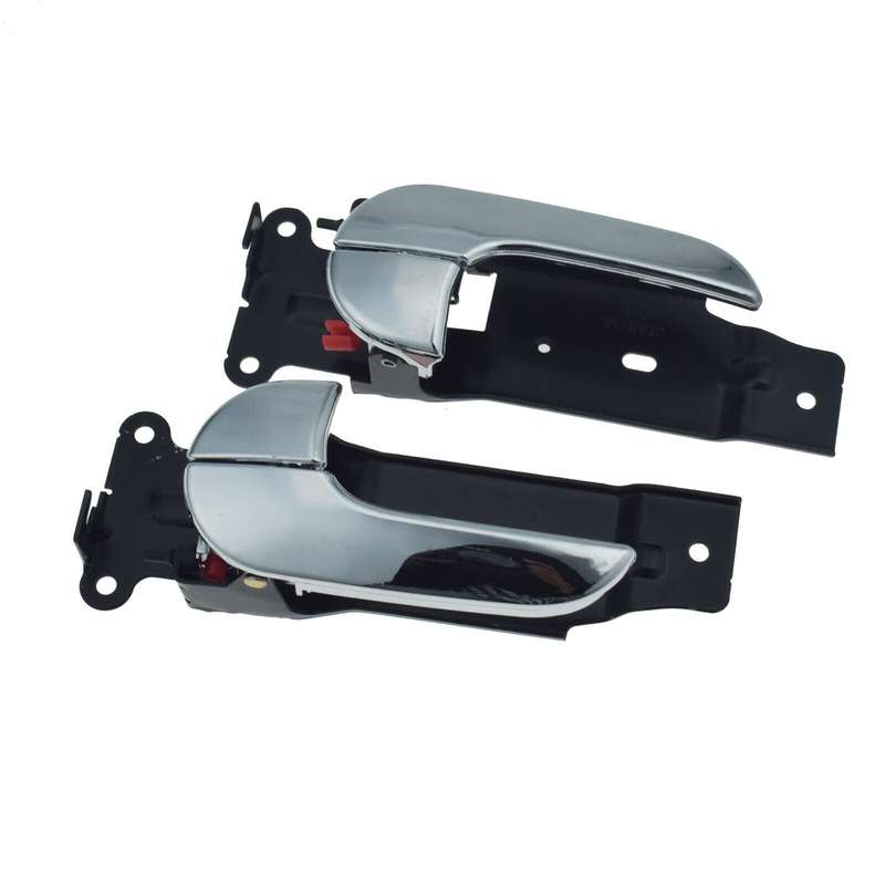 Front Left &amp; Right Interior Door Handles Chrome Pair For Kia Sedona 2002-2005