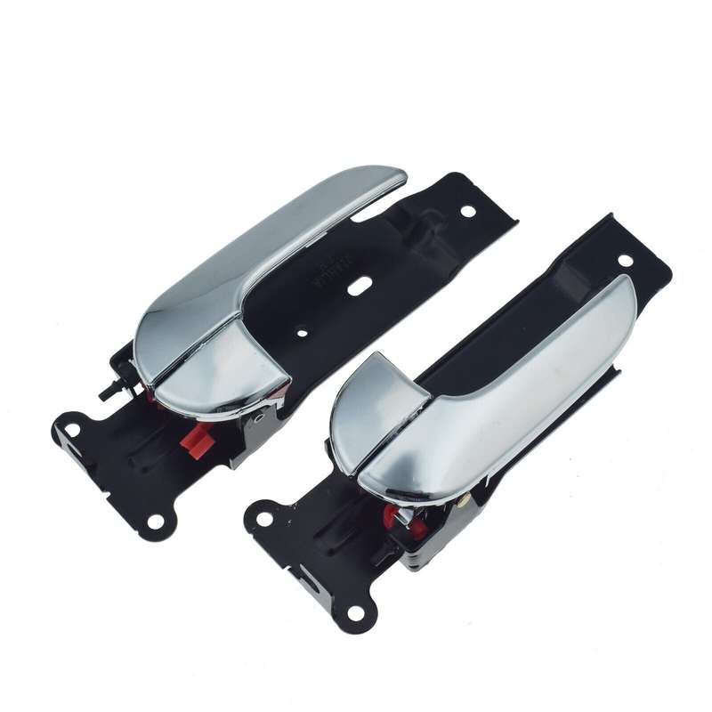 Front Left &amp; Right Interior Door Handles Chrome Pair For Kia Sedona 2002-2005