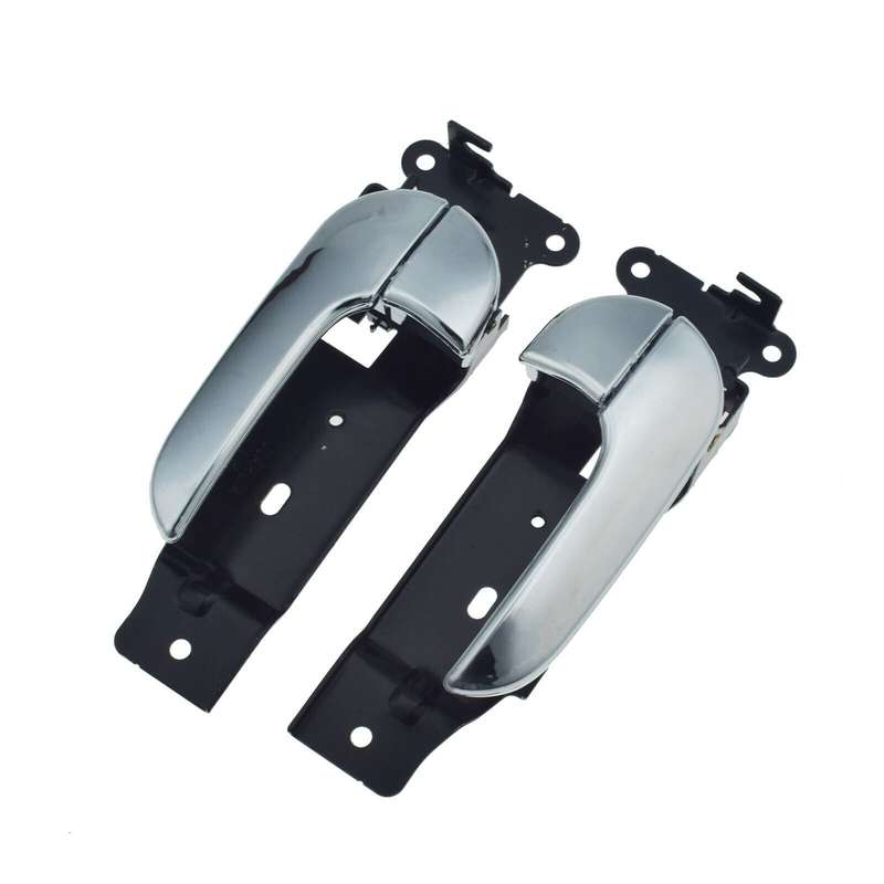 Front Left &amp; Right Interior Door Handles Chrome Pair For Kia Sedona 2002-2005