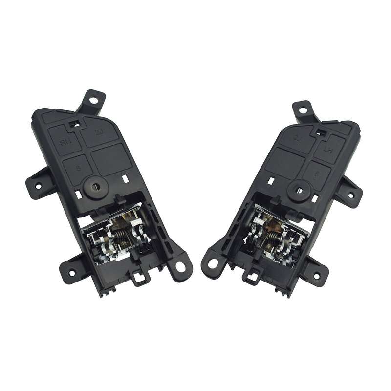 Left &amp; Right Interior Door Handles Chrome Pair For Kia Borrego 2009-2011